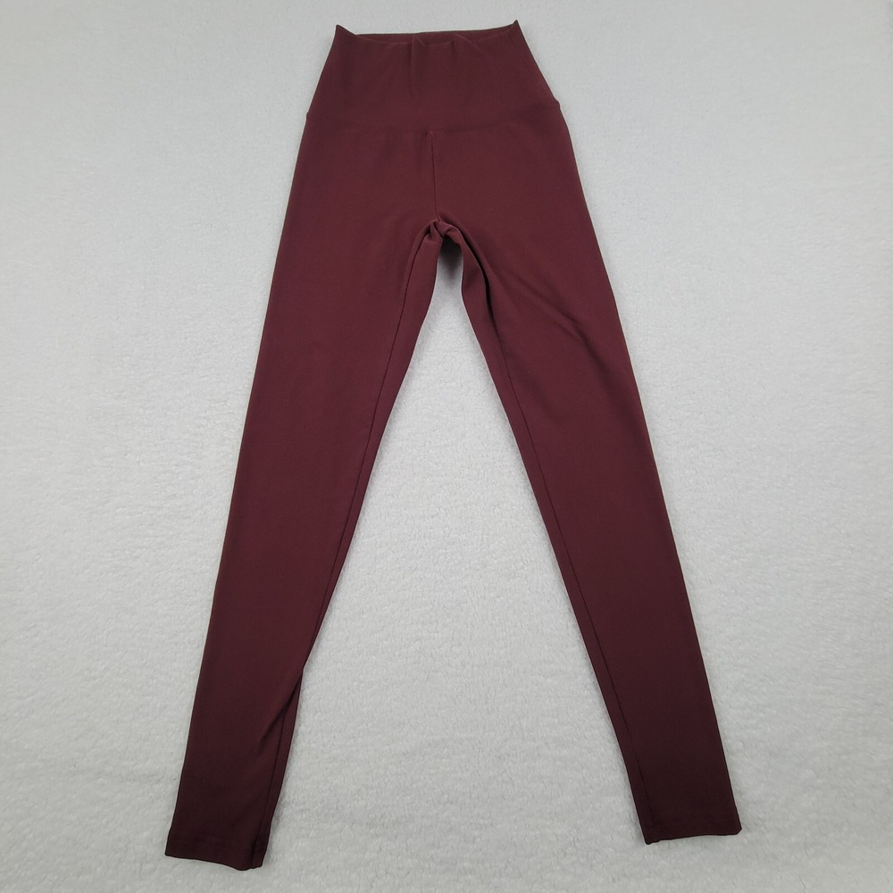OFFLINE By Aerie OG High Waisted Legging Womens XS Extra Small Red 5079